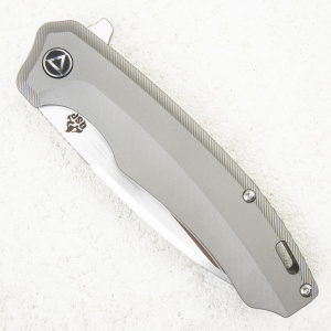 Нож QSP Woodpecker, Bohler M390, Titanium Gray - складной туристические ножи из стали Нож QSP Woodpecker, Bohler M390, Titanium Gray - складной туристические ножи из стали