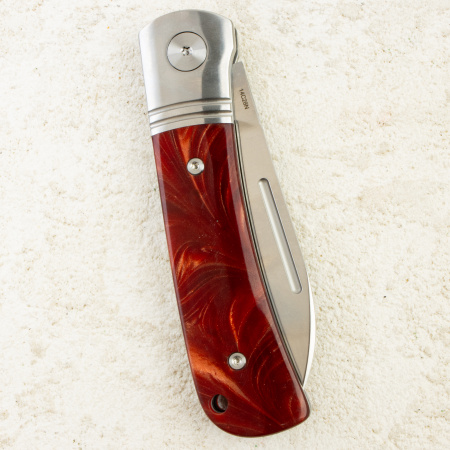 Нож QSP Hedgehog Spearpoint, Satin 14C28N, Resin Brown/Black, QS142SP-C Нож QSP Hedgehog Spearpoint, Satin 14C28N, Resin Brown/Black, QS142SP-C