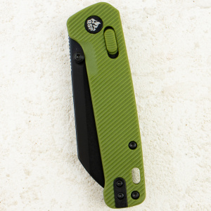 Нож QSP Penguin V2 Glyde Lock, Black, 14C28N, FRN OD Green Handle, QS130GL-B2 Нож QSP Penguin V2 Glyde Lock, Black, 14C28N, FRN OD Green Handle, QS130GL-B2