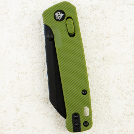 Нож QSP Penguin V2 Glyde Lock, Black, 14C28N, FRN OD Green Handle, QS130GL-B2 Нож QSP Penguin V2 Glyde Lock, Black, 14C28N, FRN OD Green Handle, QS130GL-B2
