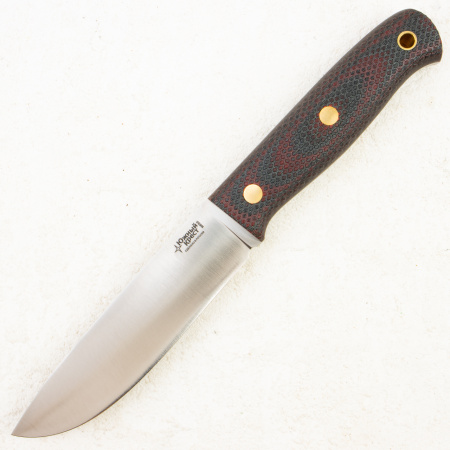 Нож Южный Крест Модель X M, N690, Конвекс, Микарта Красно-Черная, Насечка
