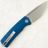 Нож Petrified Fish Beluga, K110, Stonewashed, Blue Micarta Handle, PFP01BMP Нож Petrified Fish Beluga, K110, Stonewashed, Blue Micarta Handle, PFP01BMP