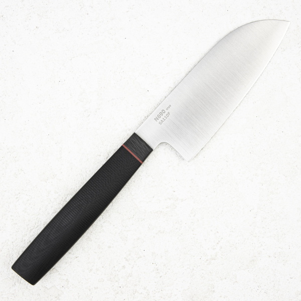 Нож мини Сантоку OWL SA110 F, N690 Cryo, G10 Black - купить в интернет-магазине Blademan