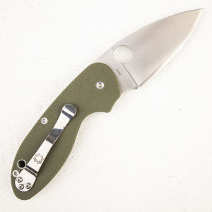 Нож Spyderco Efficient, 8Cr13MoV, G10 Green, C216GPGR Нож Spyderco Efficient, 8Cr13MoV, G10 Green, C216GPGR