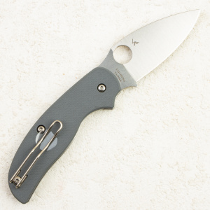 Нож Spyderco Sage 1, Maxamet, G10 Grey, C123GPGY Нож Spyderco Sage 1, Maxamet, G10 Grey, C123GPGY