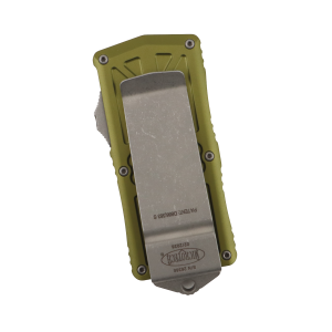 Нож Microtech Exocet (Double Edge), Apocalyptic, M390, Aluminum OD Green, 157-10 APOD