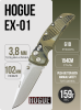 Нож Hogue EX-01, 154CM, G-Mascus Green, 34178