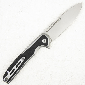 Нож CIVIVI Voltaic, 14C28N Silver, G10 Black - складной туристические ножи из стали Нож CIVIVI Voltaic, 14C28N Silver, G10 Black - складной туристические ножи из стали