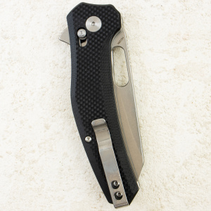 Нож QSP Emu, Stonewashed 14C28N, Coarse G10 Black, QS164-C1 Нож QSP Emu, Stonewashed 14C28N, Coarse G10 Black, QS164-C1