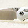 Нож QSP Vault, Stonewash-Satin 14C28N, Silver Bolster/Micarta Black, QS157-A1 Нож QSP Vault, Stonewash-Satin 14C28N, Silver Bolster/Micarta Black, QS157-A1