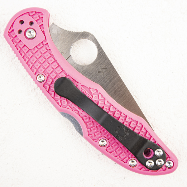 Нож Spyderco Delica 4, S30V, FRN Pink, C11FPPN