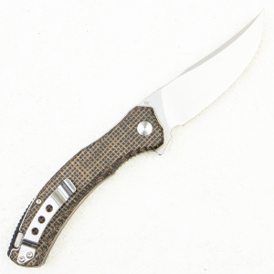 Нож QSP Walrus, D2 Tool Steel, Micarta Brown Handle, QS151-B1 Нож QSP Walrus, D2 Tool Steel, Micarta Brown Handle, QS151-B1