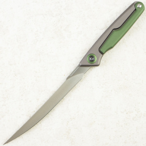 Нож CIVIVI Shawka, Satin, 14C28N, Aluminum Gray/Green Handle, Nylon Sheath, C22029B-3 Нож CIVIVI Shawka, Satin, 14C28N, Aluminum Gray/Green Handle, Nylon Sheath, C22029B-3