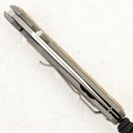 Нож Chris Reeve Small Sebenza 31 Inlay, CPM MagnaCut, Titanium / Natural Canvas Micarta Handle Нож Chris Reeve Small Sebenza 31 Inlay, CPM MagnaCut, Titanium / Natural Canvas Micarta Handle - купить в интернет-магазине Blademan