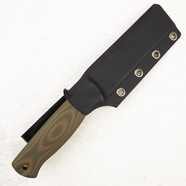 Нож OWL Hoot F, N690 Cryo, G10 Sand-Olive, Kydex Classic - купить в интернет-магазине Blademan