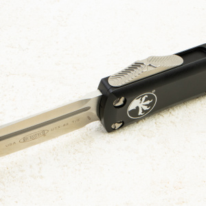 Нож Microtech UTX-85 Tanto, Satin, M390, Aluminium Black, 233-4 Нож Microtech UTX-85 Tanto, Satin, M390, Aluminium Black, 233-4