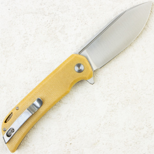 Нож Petrified Fish Tunny, Satin, 14C28N, Micarta Brown Handle, PFB05BRMS Нож Petrified Fish Tunny, Satin, 14C28N, Micarta Brown Handle, PFB05BRMS