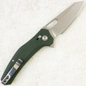 Нож QSP Emu, Stonewashed 14C28N, Micarta Green, QS164-B1 Нож QSP Emu, Stonewashed 14C28N, Micarta Green, QS164-B1