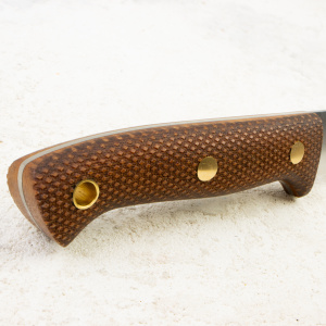 Нож Южный Крест Шершень L, VG-10, Convex, Micarta Coyote, Насечка Нож Южный Крест Шершень L, VG-10, Convex, Micarta Coyote, Насечка