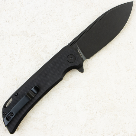 Нож Petrified Fish Tunny, Black Stonewash, 14C28N, G10 Black Handle, PFB05DDW Нож Petrified Fish Tunny, Black Stonewash, 14C28N, G10 Black Handle, PFB05DDW