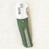 Нож QSP Vault, Stonewash-Satin 14C28N, Silver Bolster/Micarta Green, QS157-B1 Нож QSP Vault, Stonewash-Satin 14C28N, Silver Bolster/Micarta Green, QS157-B1