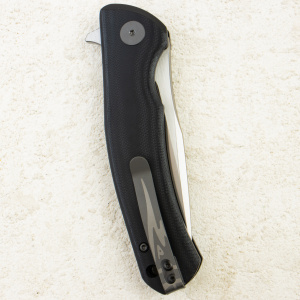 Нож Petrified Fish Warrior, Satin, K110, G10 Black Handle, PF949DS Нож Petrified Fish Warrior, Satin, K110, G10 Black Handle, PF949DS