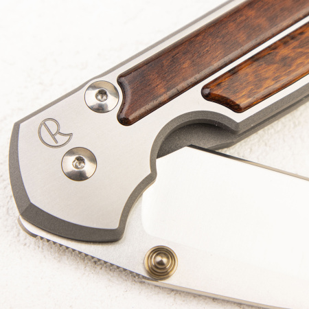 Нож Chris Reeve Large Sebenza 21 Wood Snakewood Inlay Нож Chris Reeve Large Sebenza 21 Wood Snakewood Inlay - купить в интернет-магазине Blademan