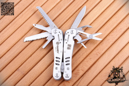 Мультитул Ganzo G301-H (хромированный корпус) - купить в интернет-магазине Blademan
