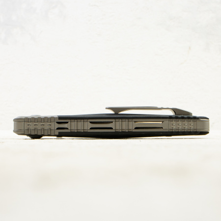 Нож Microtech Socom Bravo Mini, Bead Blasted, M390, Titanium/Carbon Black Handle, 260M-7 Нож Microtech Socom Bravo Mini, Bead Blasted, M390, Titanium/Carbon Black Handle, 260M-7