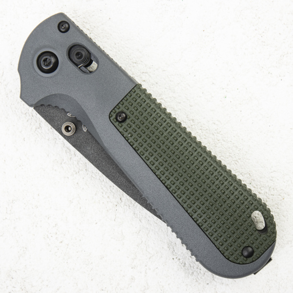 Нож Benchmade Redoubt, CPM D2 Combo, Grivory Gray/Green, 430SBK