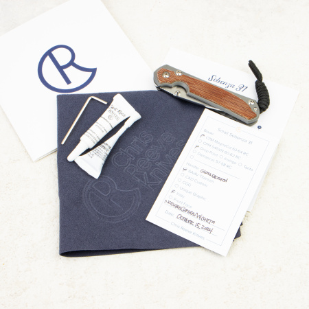 Нож Chris Reeve Small Sebenza 31 Inlay, Glass Blasted CPM MagnaCut, Titanium/Natural Canvas Micarta Handle, S31-1660 Нож Chris Reeve Small Sebenza 31 Inlay, Glass Blasted CPM MagnaCut, Titanium/Natural Canvas Micarta Handle, S31-1660