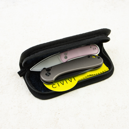 Нож CIVIVI Elementum II, Black Stonewashed Nitro-V, Gray  Aluminum Handle, C18062PD-1 Нож CIVIVI Elementum II, Black Stonewashed Nitro-V, Gray  Aluminum Handle, C18062PD-1