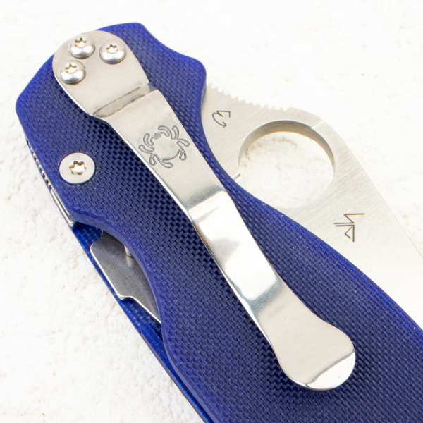 Нож Spyderco Para Military 2, CPM S110V, G10 Dark Blue, C81GPDBL2