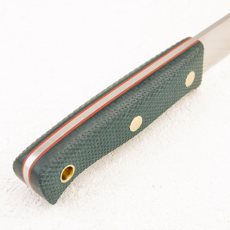 Нож Южный Крест ЯГД, CPR, Конвекс, Микарта Изумруд, Насечка - купить в интернет-магазине Blademan