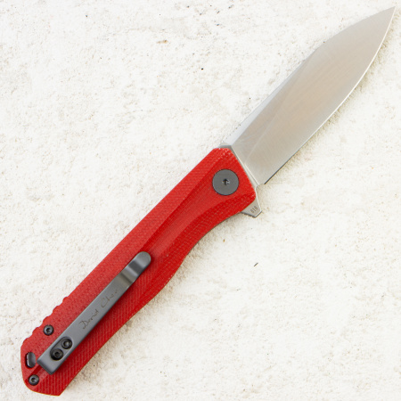 Нож Petrified Fish Forward, D2, Satin, Micarta Red Handle, PF818RMS Нож Petrified Fish Forward, D2, Satin, Micarta Red Handle, PF818RMS