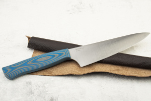 Нож минишеф OWL S160 F, Elmax, G10 Gray-Blue - купить в интернет-магазине Blademan