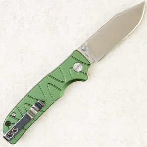 Нож QSP Kali, Stonewashed 14C28N, Aluminium Green, QS159-E1 Нож QSP Kali, Stonewashed 14C28N, Aluminium Green, QS159-E1