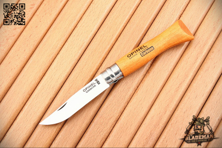 Нож Opinel №6, Углеродистая сталь, Бук - купить в интернет-магазине Blademan