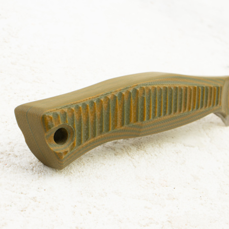 Нож овощной OWL S100 F, N690 Cryo, G10 Sand/Olive