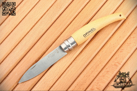 Нож Opinel №8 Садовый, Нержавеющая сталь - купить в интернет-магазине Blademan