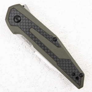 Нож Kershaw Fraxion, 8Cr13MoV, Satin, G10/Carbon Olive, 1160OL Нож Kershaw Fraxion, 8Cr13MoV, Satin, G10/Carbon Olive, 1160OL