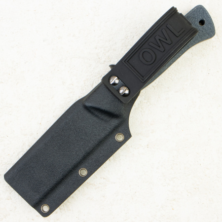Нож OWL Ulula S F, N690 Cryo, Micarta Jeans Gray, Kydex