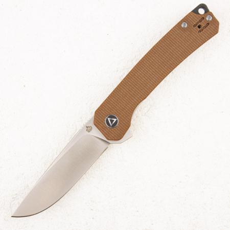 Нож QSP Osprey, 14C28N, Micarta Brown