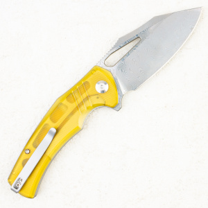 Нож CIVIVI BullTusk Flipper & Thumb Hole Knife Polished Ultem, C23017-DS1 - складной туристические ножи из стали Нож CIVIVI BullTusk Flipper & Thumb Hole Knife Polished Ultem, C23017-DS1 - складной туристические ножи из стали