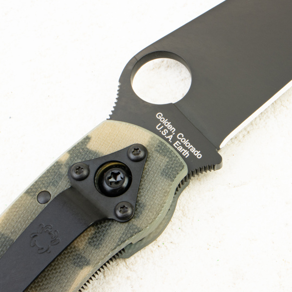 Нож Spyderco Military, CPM S30V, G10 Camo, C36GPCMOBK