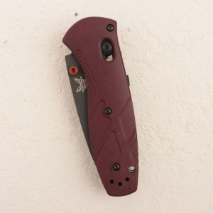 Нож Benchmade Mini Barrage, S30V, Redstone Richlite Handle, 585BK-04