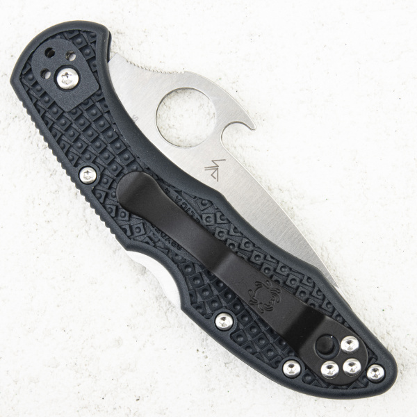 Нож Spyderco Delica 4 Emerson, VG-10, FRN Dark Blue - складной туристические ножи из стали