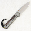 Нож Chris Reeve Small Sebenza 31 Inlay, Polished CPM MagnaCut, Titanium/Macassar Ebony Handle, S31-1140 Нож Chris Reeve Small Sebenza 31 Inlay, Polished CPM MagnaCut, Titanium/Macassar Ebony Handle, S31-1140
