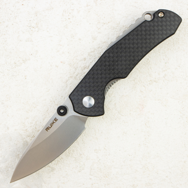Нож складной Ruike P671-CB, 14C28N, G10/Carbon