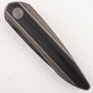 Нож WE Knife Black Void Opus, 20CV Black, 6AL4V Titanium/G10 - складной туристические ножи из стали Нож WE Knife Black Void Opus, 20CV Black, 6AL4V Titanium/G10 - складной туристические ножи из стали